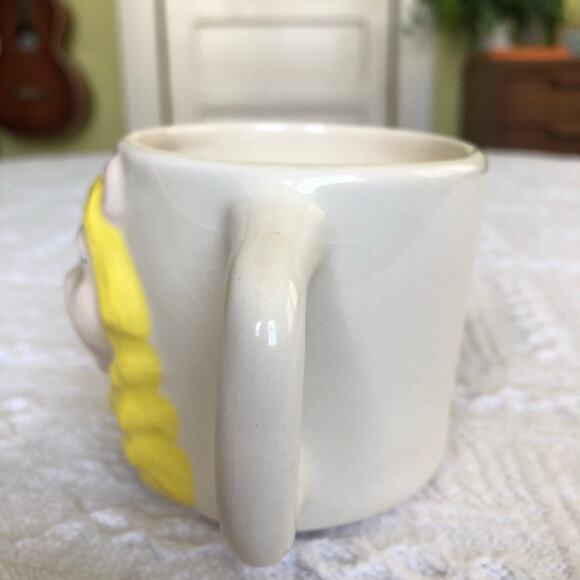 Vintage 70s Miss Piggy 3D Coffee Mug Cup 3" Ceramic Jim Henson Muppets Retro - Picture 6 of 10